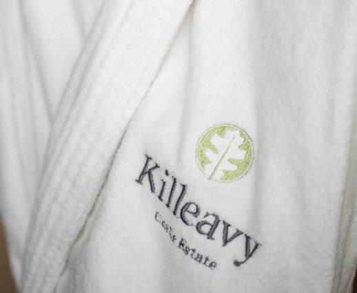 Superior Guestroom Robe at Killeavy Castle Estate