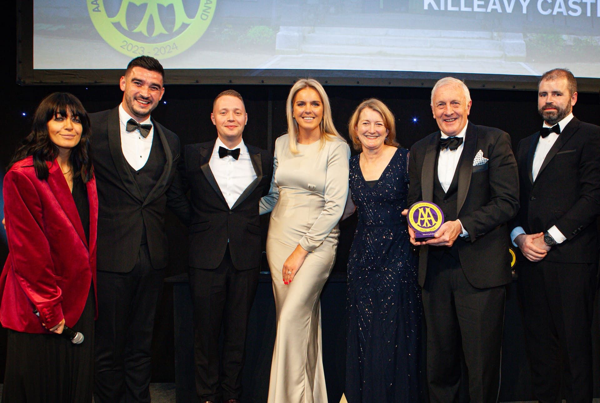 Killeavy Castle Named Hotel of the Year Northern Ireland at AA Hospitality Awards 2023.