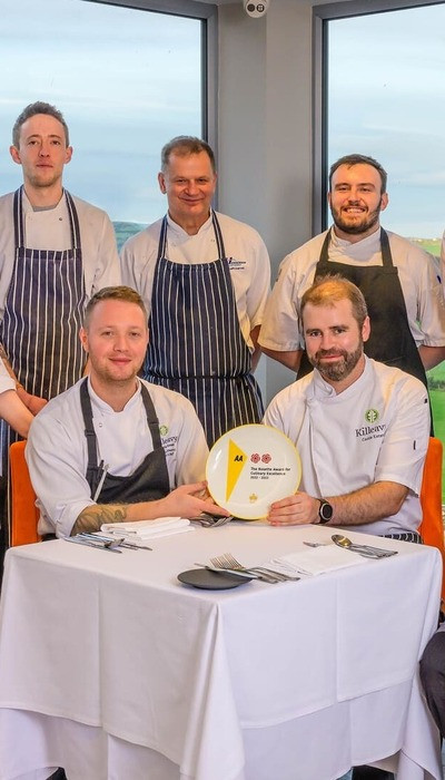 2 AA rosettes for Killeavy Castle Estate www.killeavycastle.com_v2