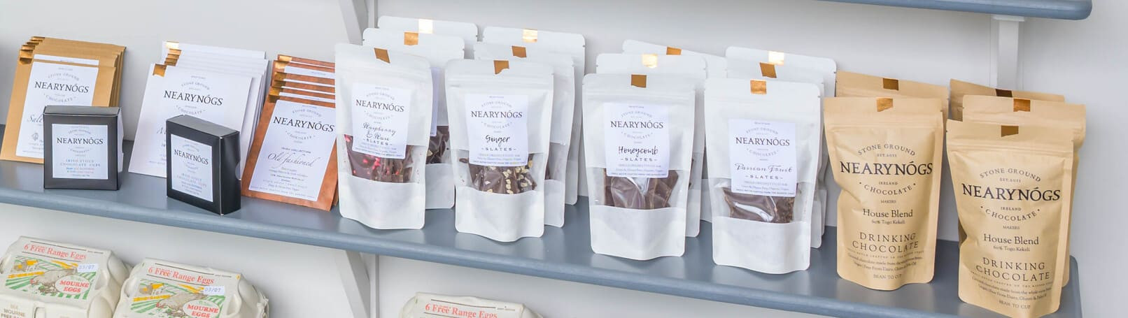 Nearynogs chocolate at the farm shop at killeavy castle www.killeavycastle.com_v2