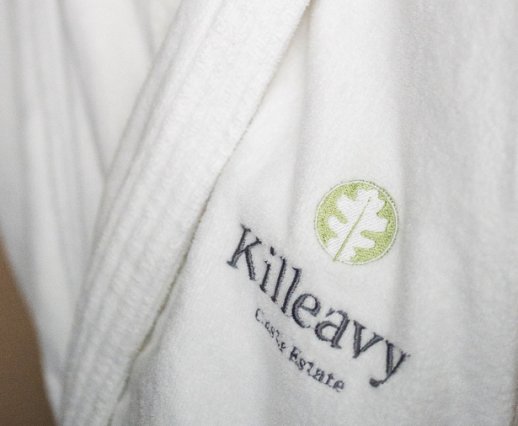 Hotel guestroom robe  at killeavy castle estate www.killeavycastle.com_v2