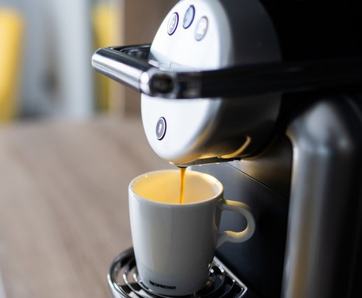 Hotel Guestroom Expresso Machine at Killeavy Castle Estate