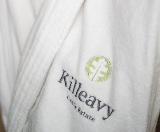 Walled Garden Guestroom amenities at Killeavy Castle Estate