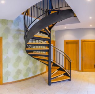 Woodlodge Staircase at Killeavy Castle Estate