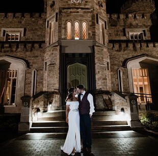 Irish Castle Wedding Killeavy Castle R&S.