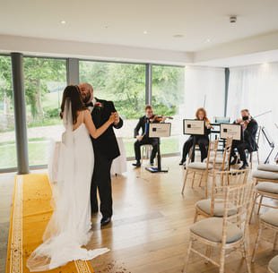 Alex and Michael at Killeavy Castle